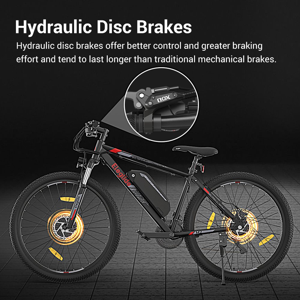 HOT SELL EU Wholesale Eleglide M2 Ebike wholesale 36v 350w motor moped style fat tire electric mountain bike
