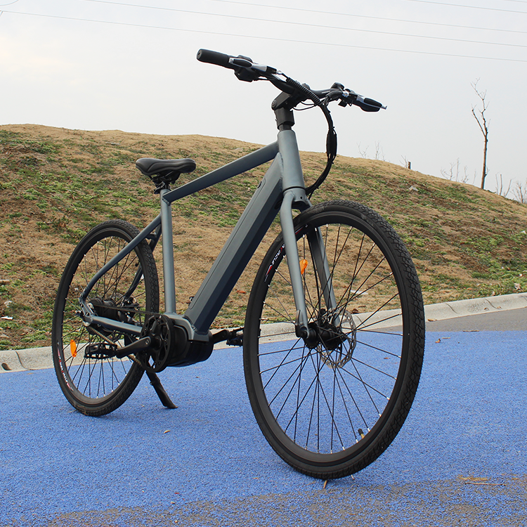 Oem Factory Mid Drive Motor Ebike Belt Drive 750W All Terrain Electric Mountain Bike For Adult Gravel Ebike Superlight Gravel