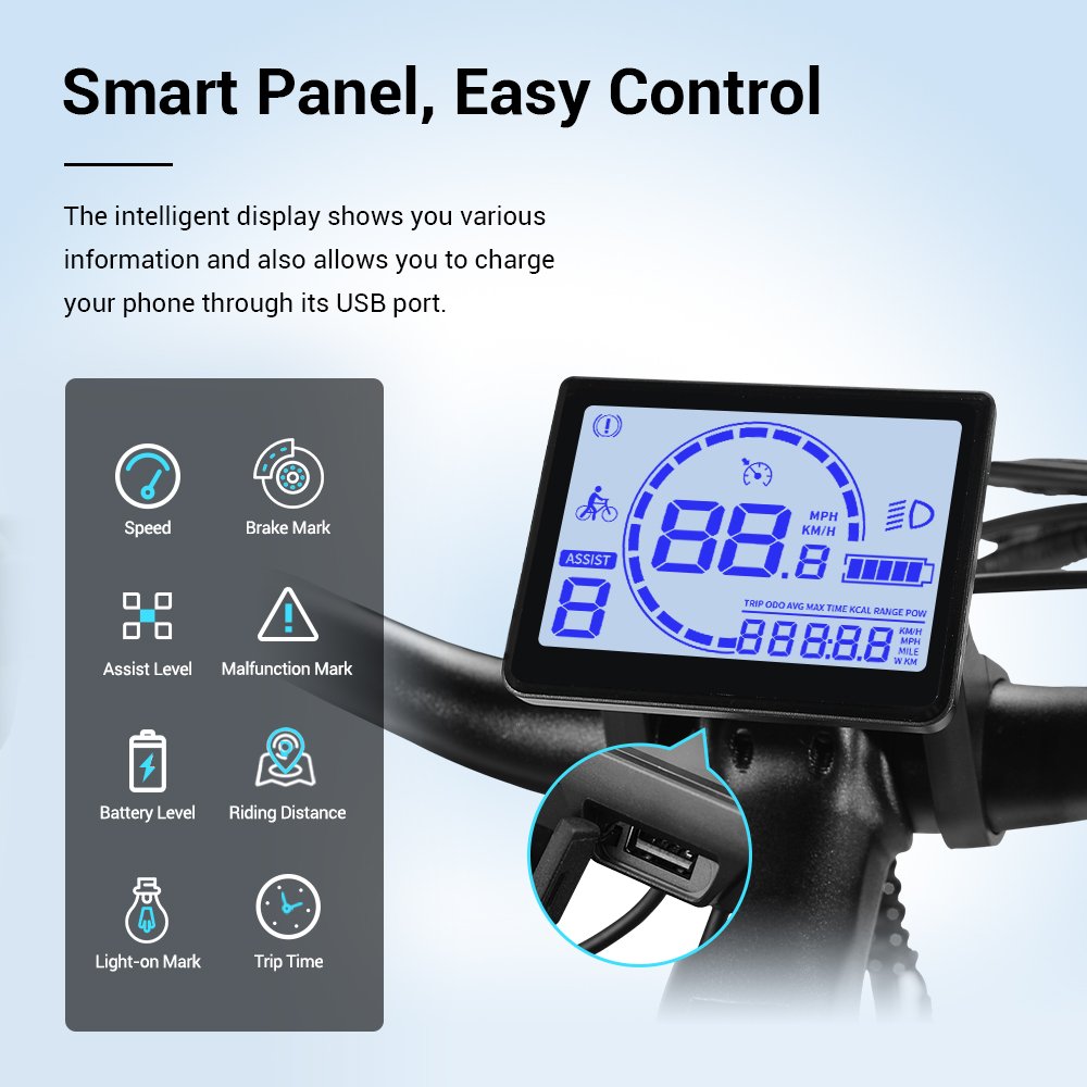 Eleglide T1 Step-Thru Electric Moped Bike bicycle electric price 27.5 CST Tires 7 Speed Shimano Trekking electric bike in eu