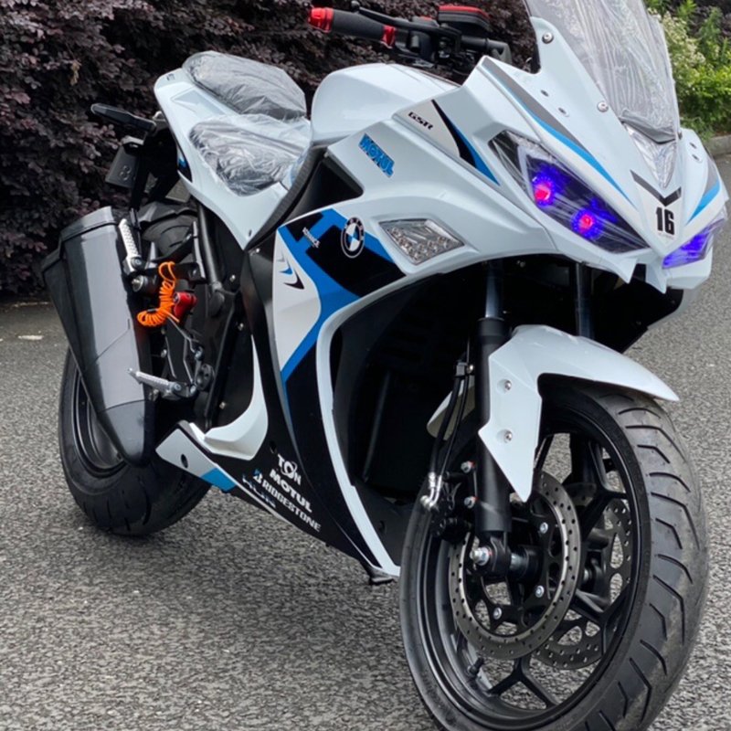 New Model Full Size 170km/h Racing Electric Motorcycle 5000w/ 8000w/ 10000w/ 20000w for Adult