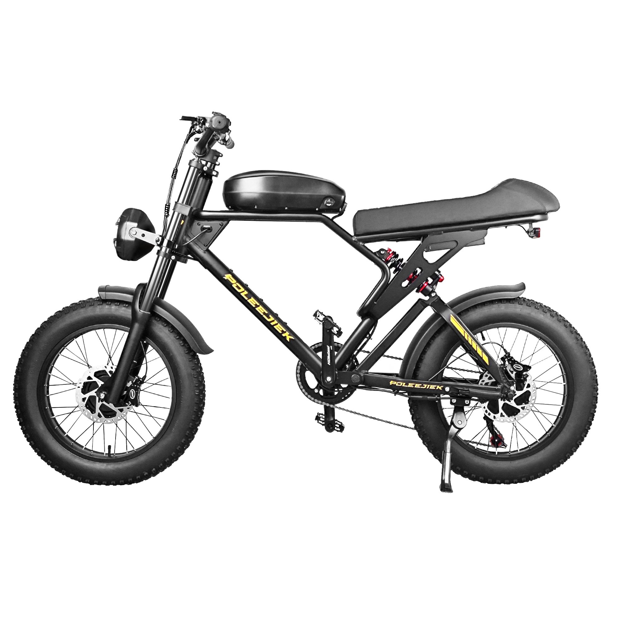 USA Stock 20 Inch Fatbike Cafe Racer Electric Motocross Snow Dirt E Bike Racing Dual Motor 3000W Fast Offraod Ebike For Adult