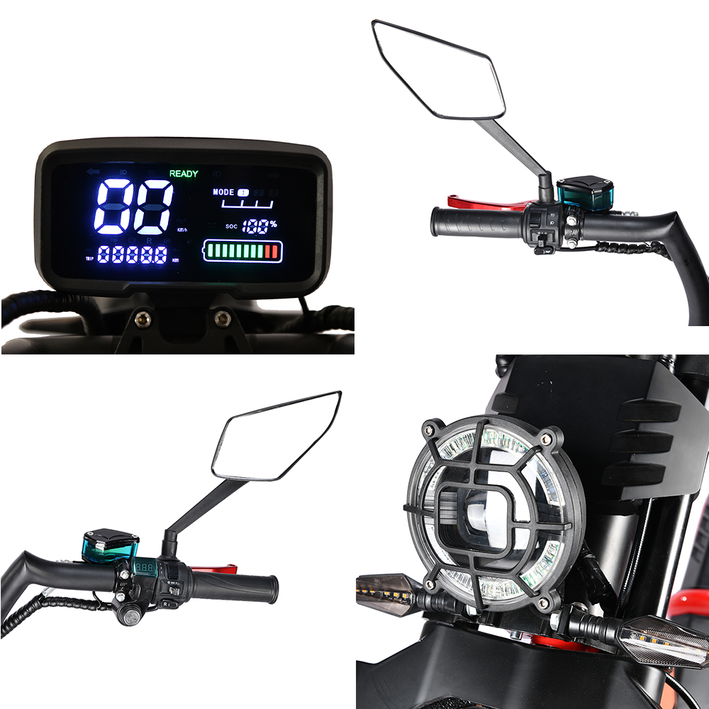 Big Power Harleymentment Style Citycoco Electric Scooters Powerful adult 4000w Long Range Waterproof E Scooter
