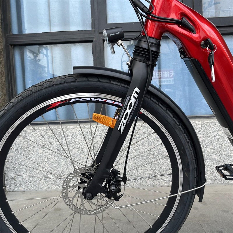 Best 26 inch step through hidden battery electric city urban electric bike for lady