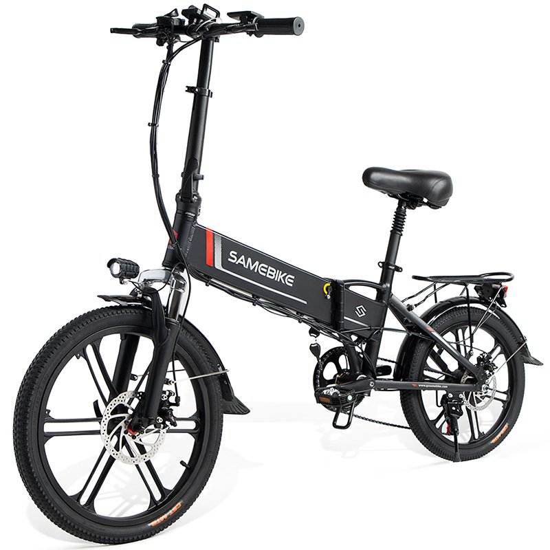 SAMEBIKE hot-selling 20LVXD30-II OEM 20 inch lithium battery foldable frame 350W small folding electric city bike