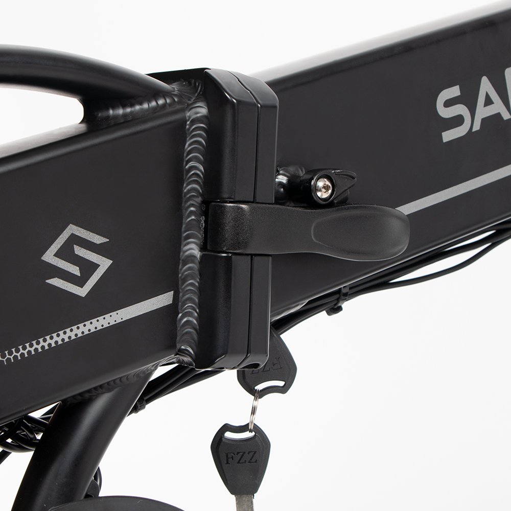 SAMEBIKE hot-selling 20LVXD30-II OEM 20 inch lithium battery foldable frame 350W small folding electric city bike