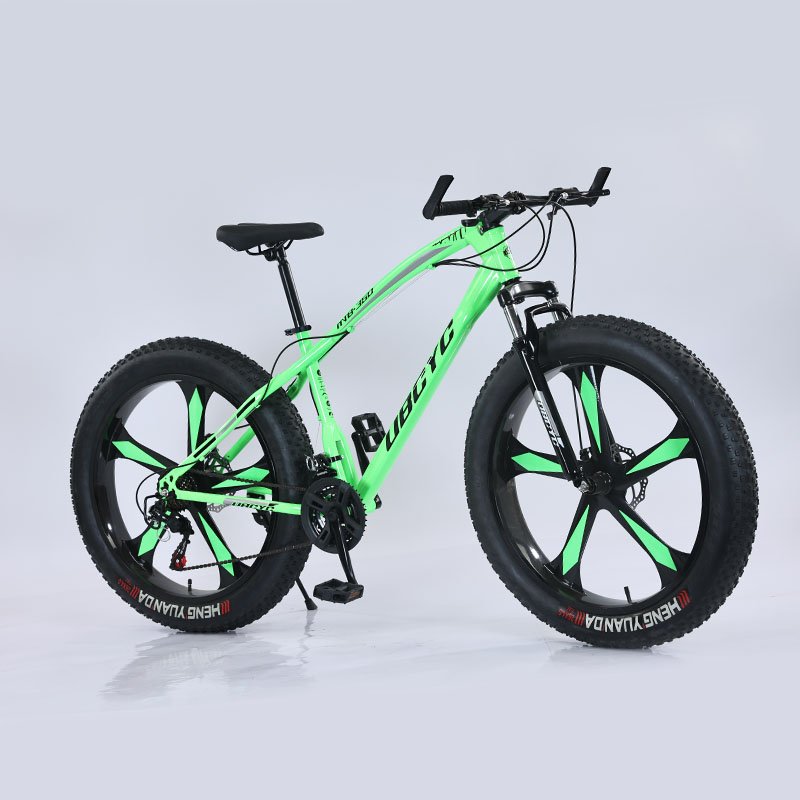 Wholesale Full Suspension 21 Speed 26inch Mountain Bicycle Snow Bike With Big Fat Tyre