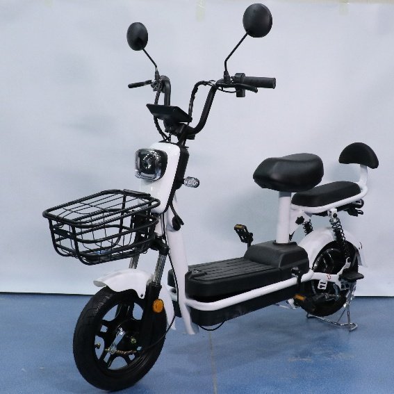 2024 Factory Wholesale 350W 48V 12AH Electric Bike Electric Scooters Electric City Bike For Adult