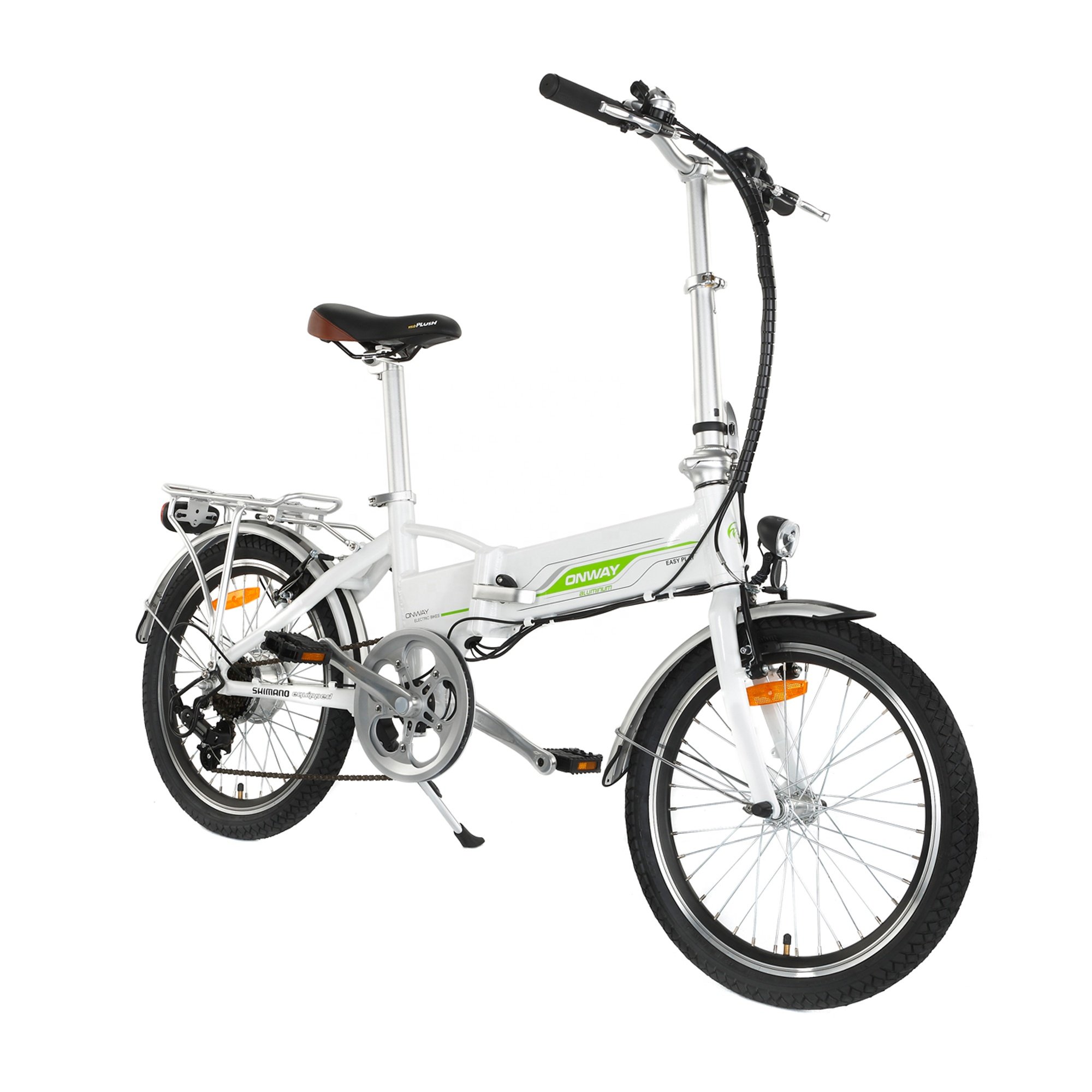 6 Speed Foldable City E-Bike Mini Bike Adults Electric Bicycle