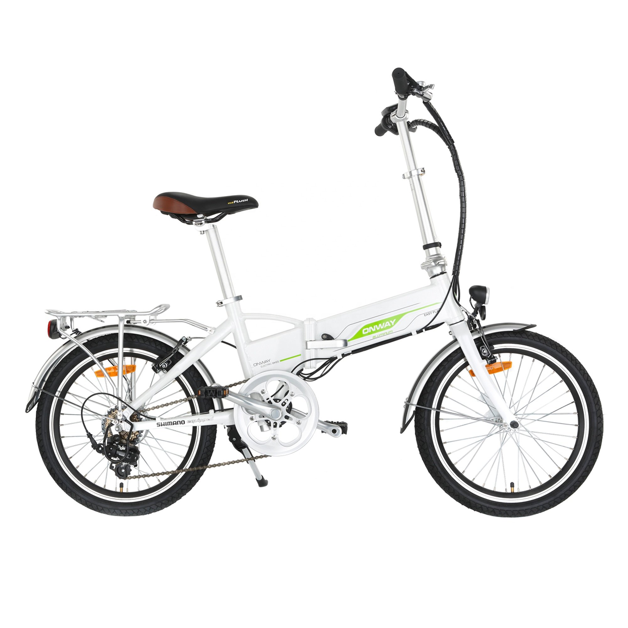 6 Speed Foldable City E-Bike Mini Bike Adults Electric Bicycle