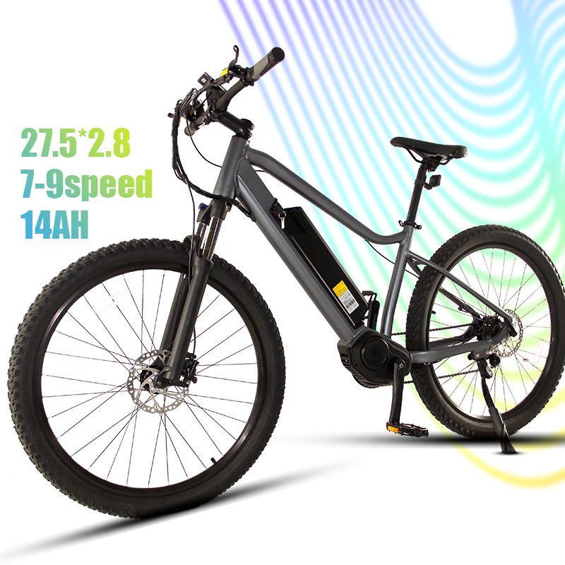High power electric bicycle 48v 500W mid-mounted motor bicycle