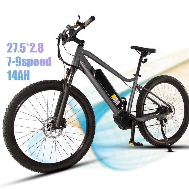 High power electric bicycle 48v 500W mid-mounted motor bicycle