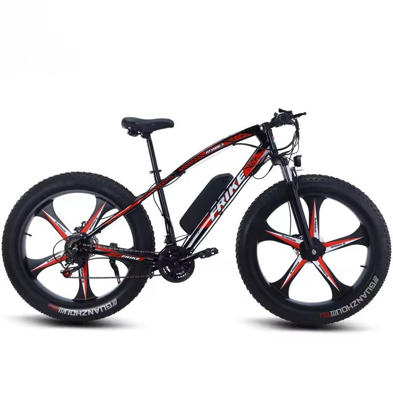 21 Speed Electric Mountain Bike 350W 36V Mag Wheel 26*4.0 Electric Fat Bike