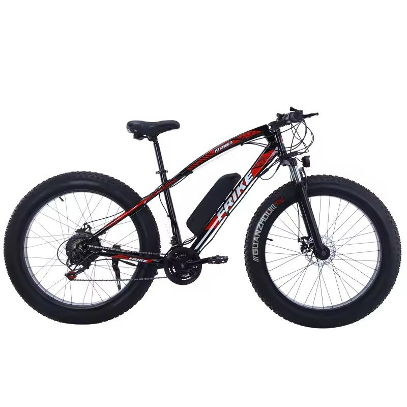 21 Speed Electric Mountain Bike 350W 36V Mag Wheel 26*4.0 Electric Fat Bike