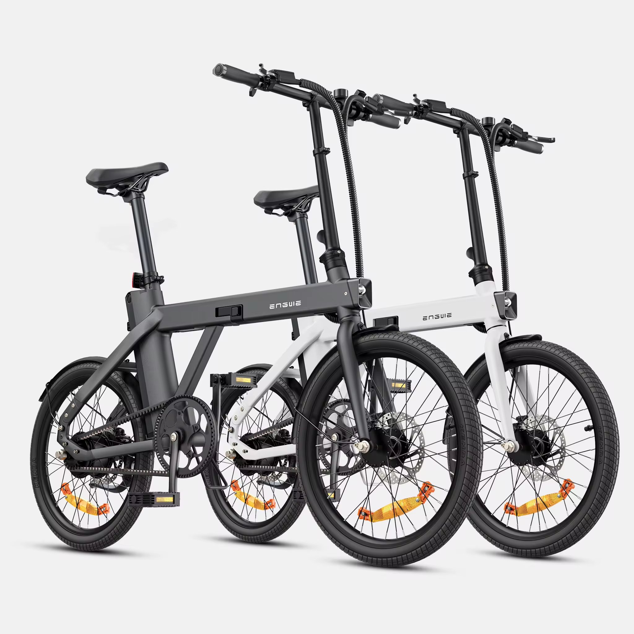 ENGWE P20 city bike 36V9.2AH 250W Light Portable Commuter IPX6 20-inch Hard Fork Folding Electric Bike