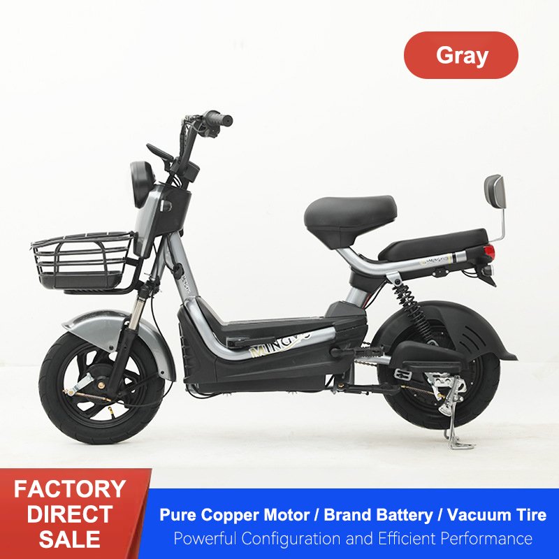 Factory Wholesale High Speed Hot Sale New Style 2 Wheel Two-wheeled Seat Carbon Steel Frame OEM Electric City Bicycle for Sale