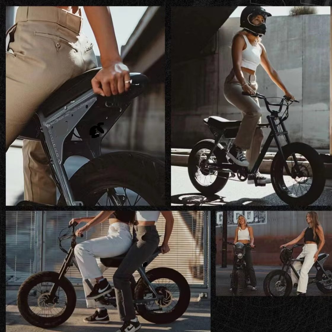 2024 Super73 S1 48V 20ah Electric Mountain Bike Hot Sale 20 Inch Fat Tire Full Suspension Fork Ebike Electric Motorcycle Bike