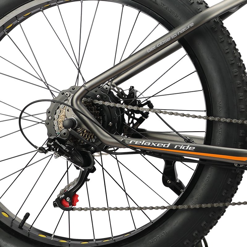 Ready in Stock Anti-skid Mountain Bikes Bicycle,26inch 7 Speed Retro for Adults Lithium Battery Ce 48V Rear Hub Motor 500w 10 AH