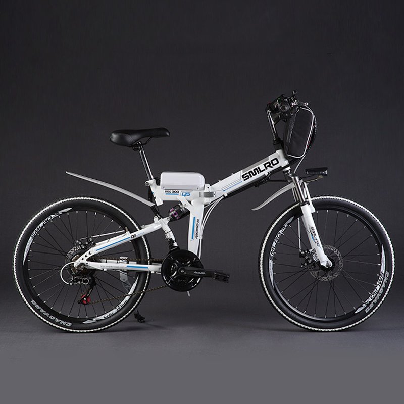 Removable Lithium Battery 26 inch 500W High Speed Motor Foldable Electric City Bike Bicycle