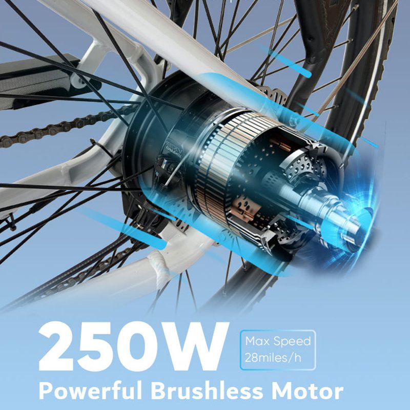 DE Warehouse Stock OEM ODM 250w 500w 36V 48V Lithium Battery Torque Sensor Hub Motor 2 Sets Electric City Bike Bicycle Ebike