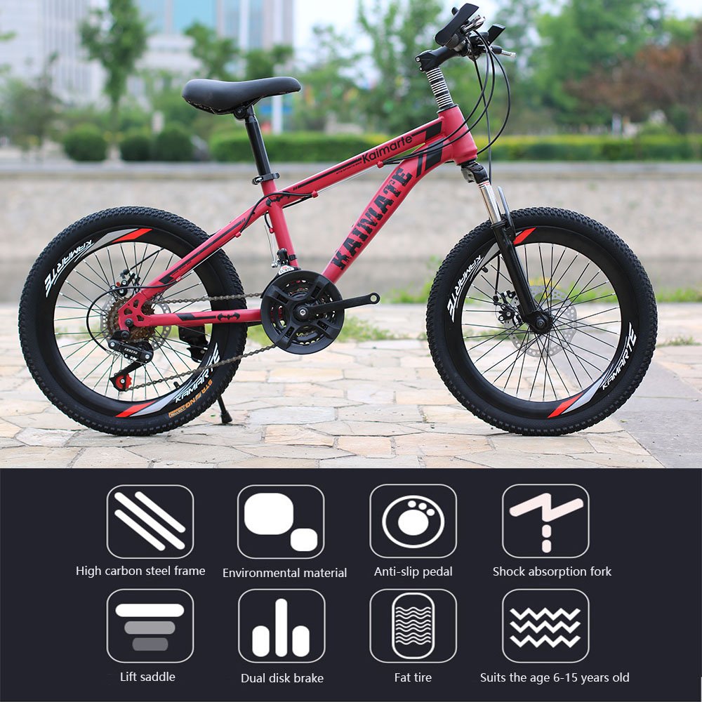 MA14 Wholesale Child Bicycle 20 Inch Disc Brake Variable Speed SAIGUAN Kids Mountain Bike Children Gifts
