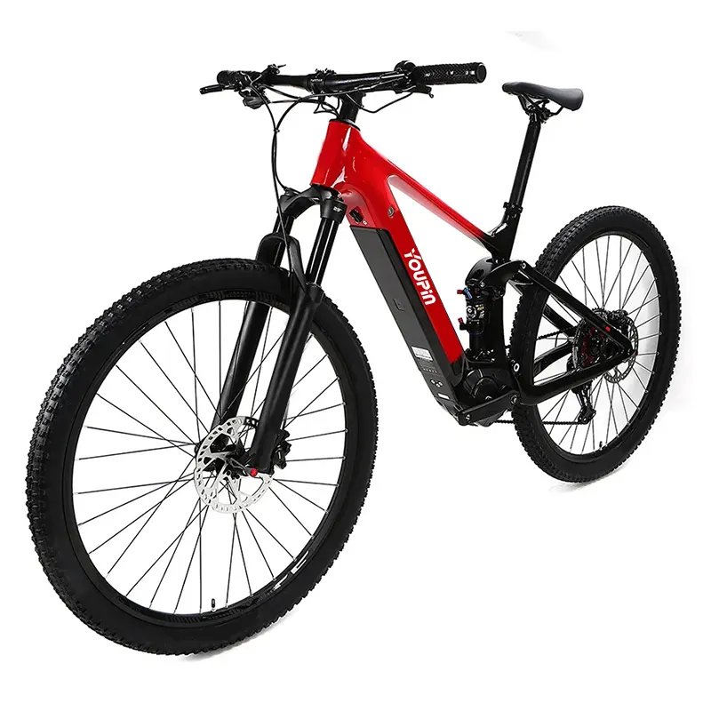 YOUPIN Factory Price Ready Stock Mountain Bicycle 29inch M510 12S Mid Motor 48V 15A Adult Ebike Electric Travel Bike