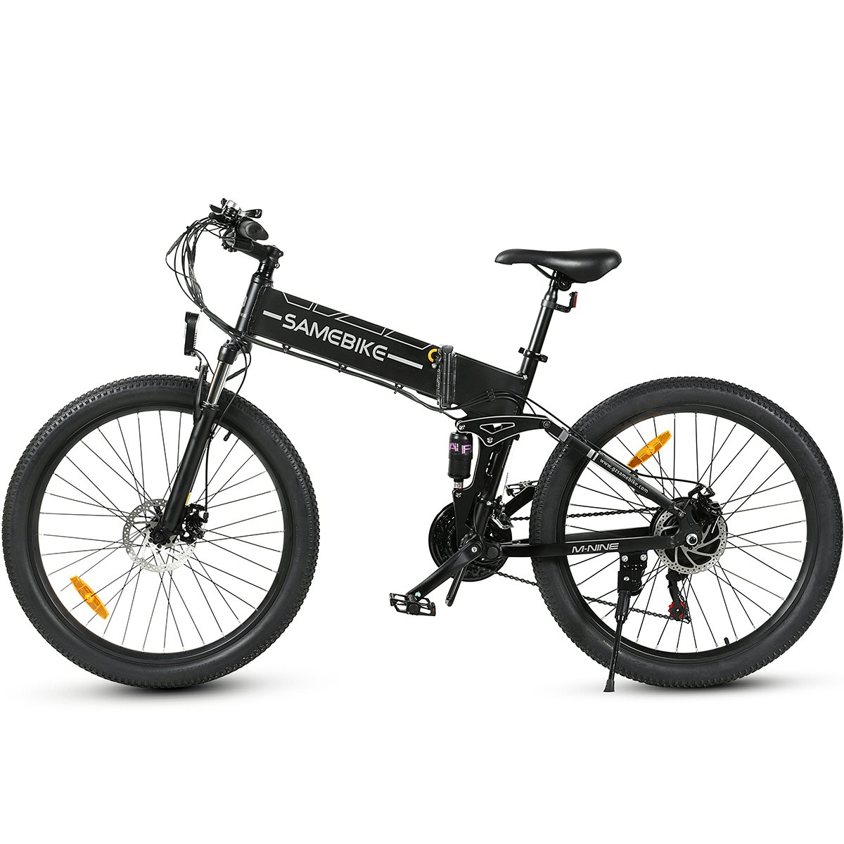 New LO26-II SAMEBIKE 26" 750W powerful 48V/14Ah lithium battery folding electric bicycle