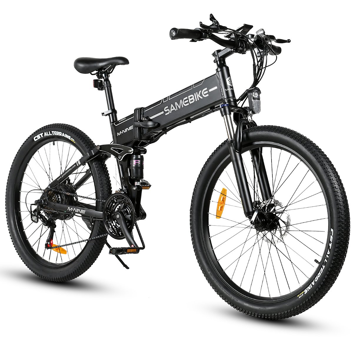 New LO26-II SAMEBIKE 26" 750W powerful 48V/14Ah lithium battery folding electric bicycle