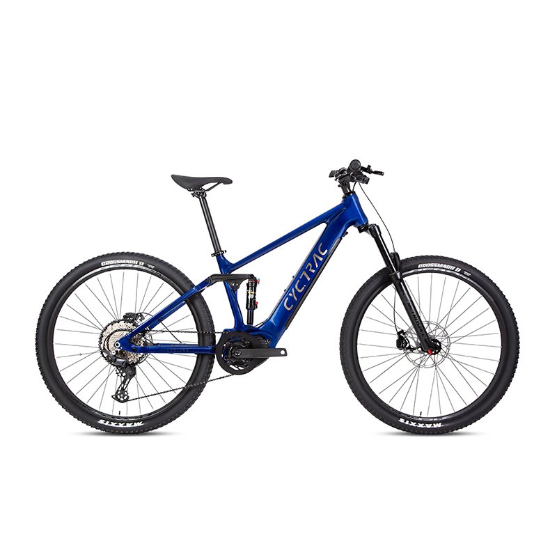Electric Mountain Bike electric emtb Full suspension with central motor