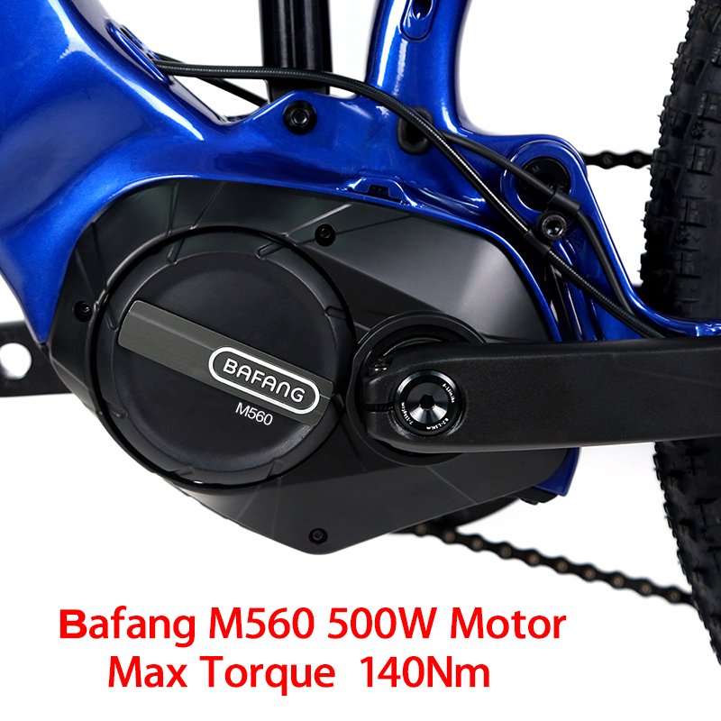 Electric Mountain Bike electric emtb Full suspension with central motor