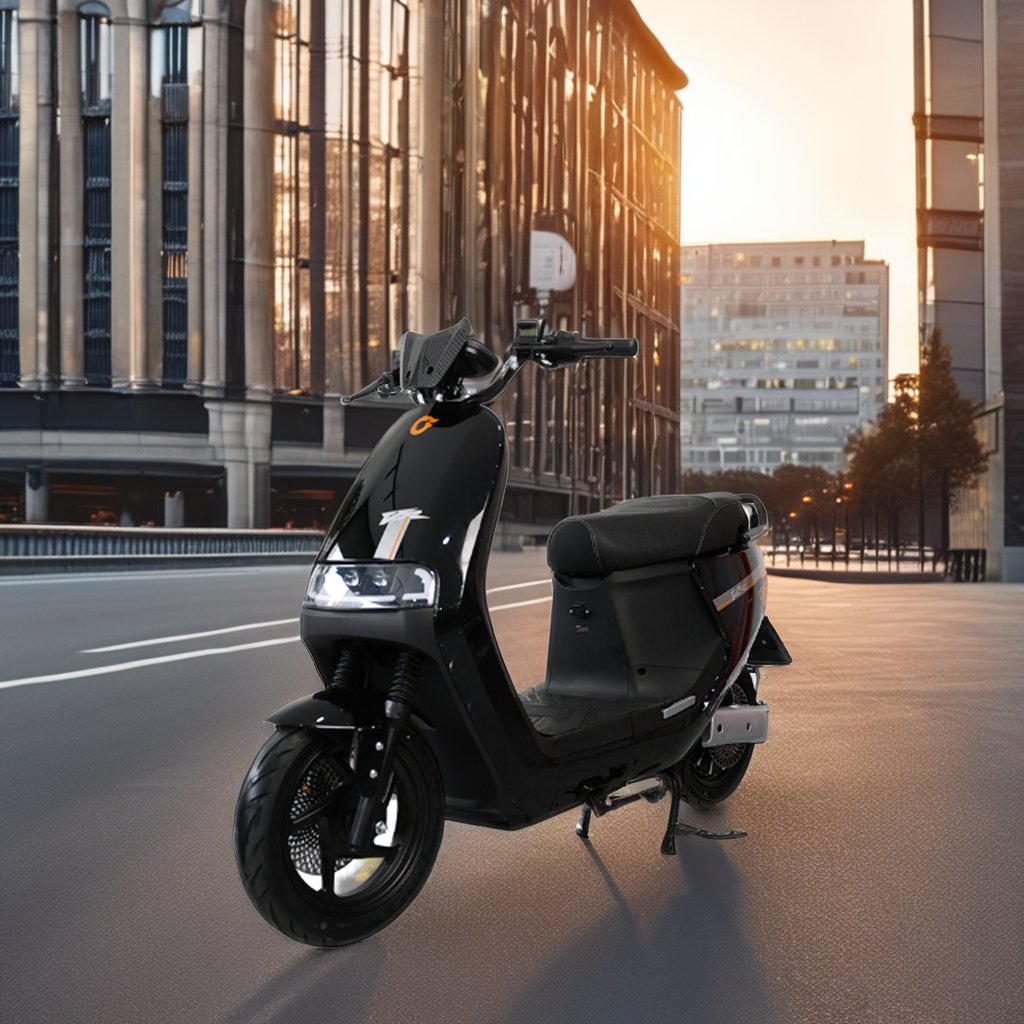 Bike With Basket Electric Scooter Bike For Adult Electric Motorcycle Electric City Bike Powerful Adult Fat Tire Electric Scooter