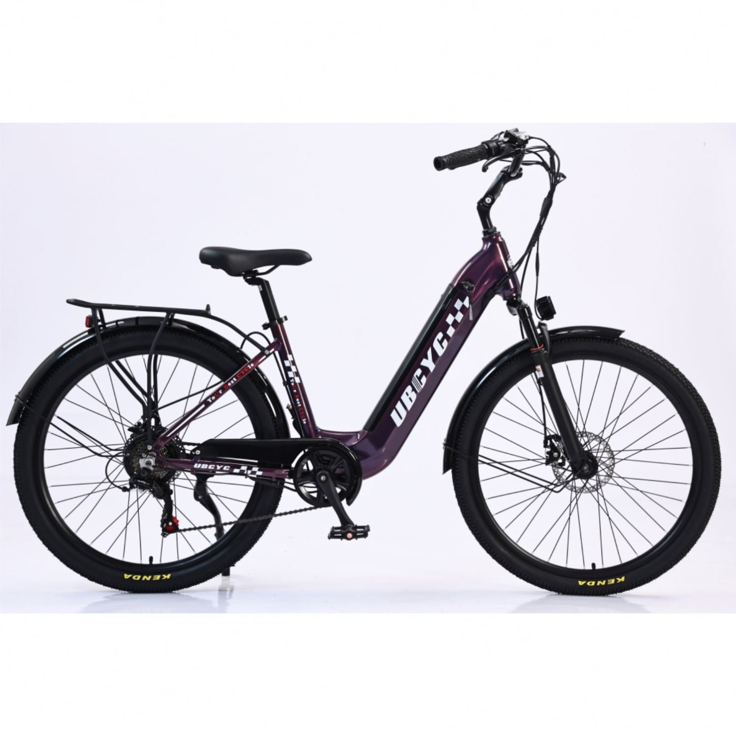 Customizable Configuration 20-Inch Women's Electric City Bike with Central 350W Motor and Lithium Battery Light and Handy