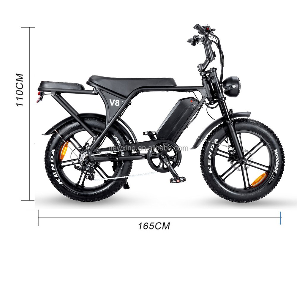 Electric bicycle OUXI V8 4.0 48v 15ah 20inch E bike fatbike Eu warehouse ebike Electric city bike electr bike price