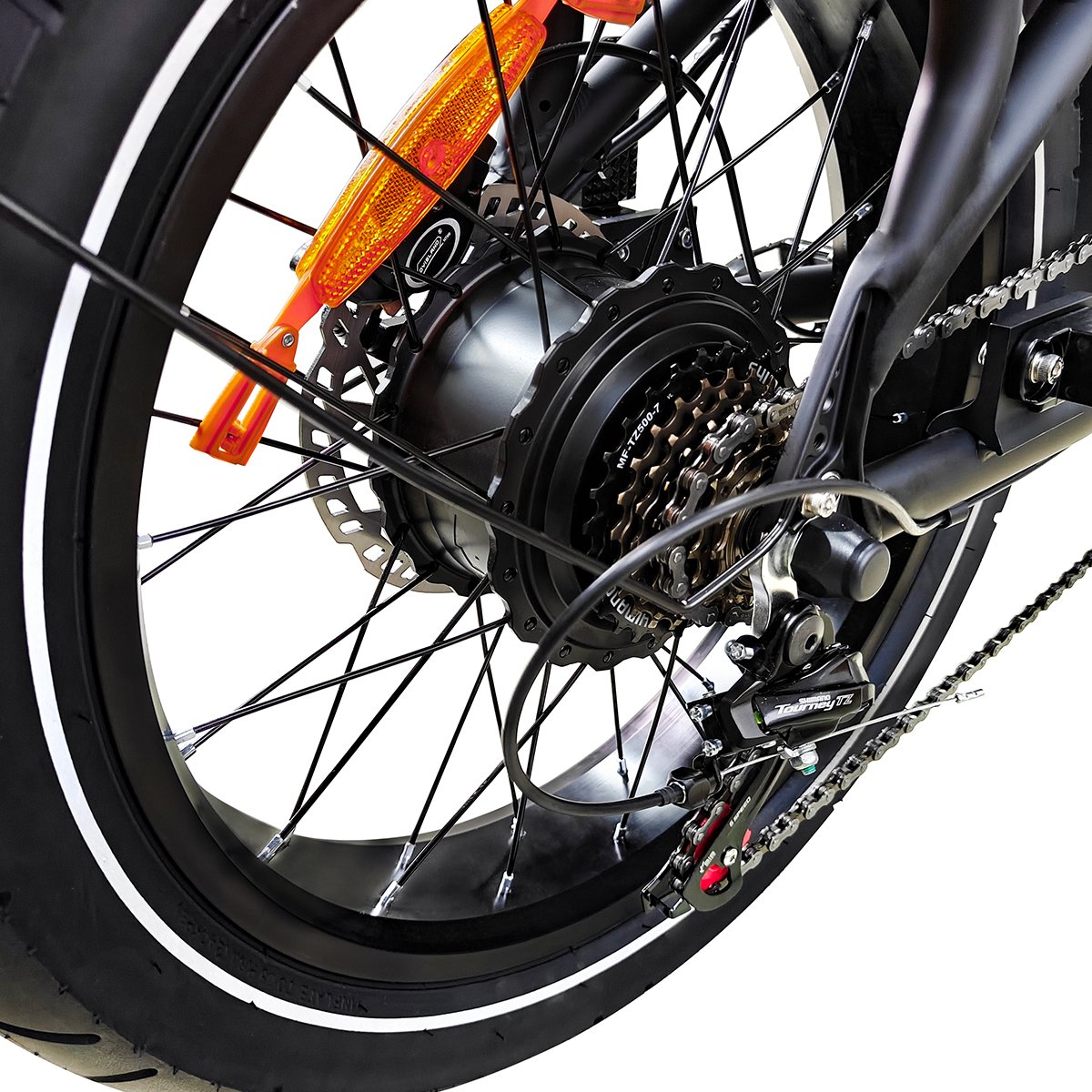 T7 EU stock electric city e bike 500W Motorcycle Mountain Bikes 20Inch Fat Tire 48V Fatbike For Adults