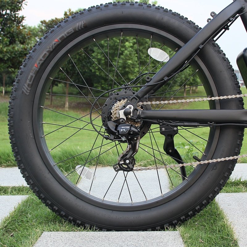 Wholesale 26inch Mountain E Bike 500w/1000w Electric Bicycle 13ah Lithium Battery Snow Bike Fat Tire