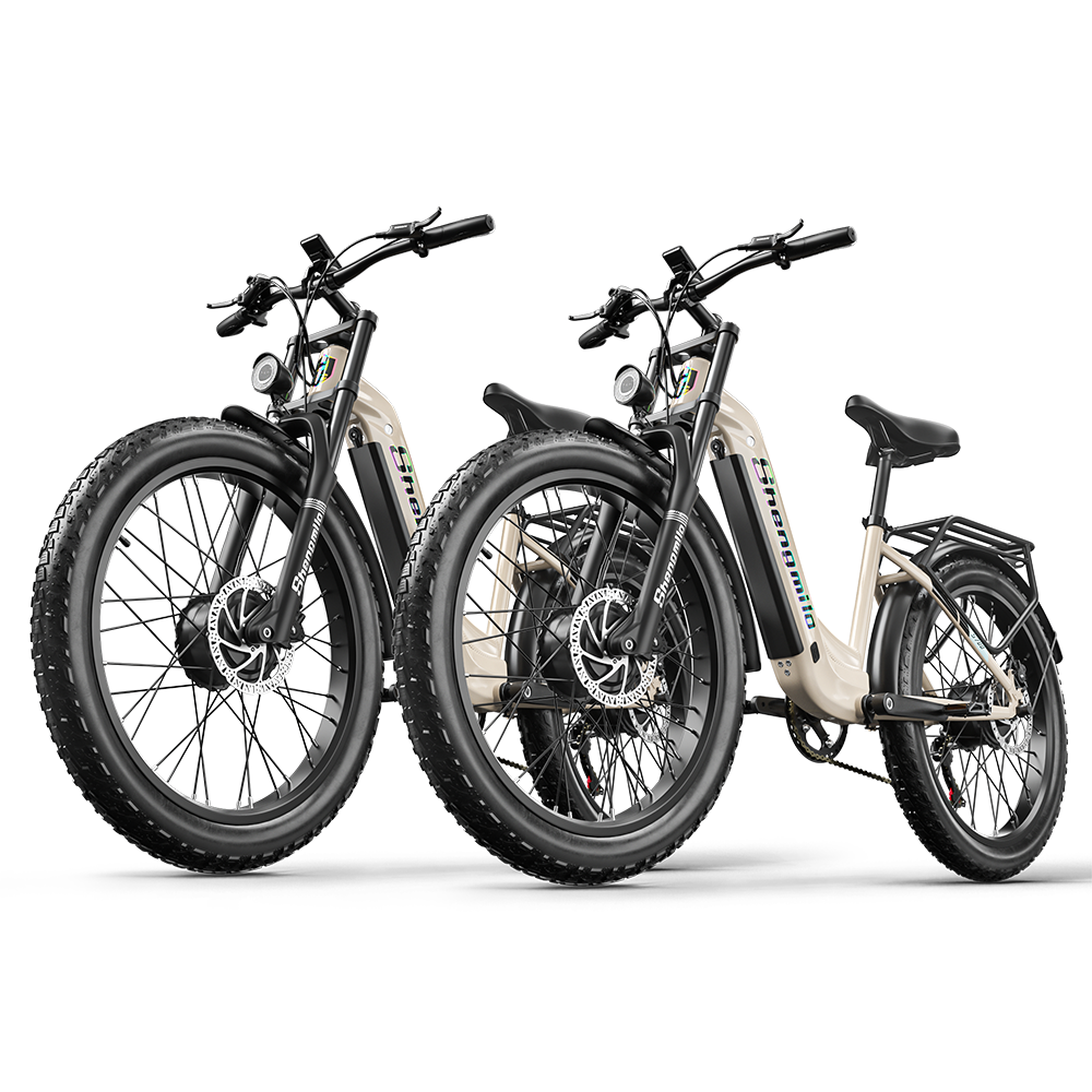 OEM ODM Dual motor 1000W *2 snow tire adults electric bicycle Shimano 7 speed 45KM/H oil brake S700 ebike for Mountain City Use