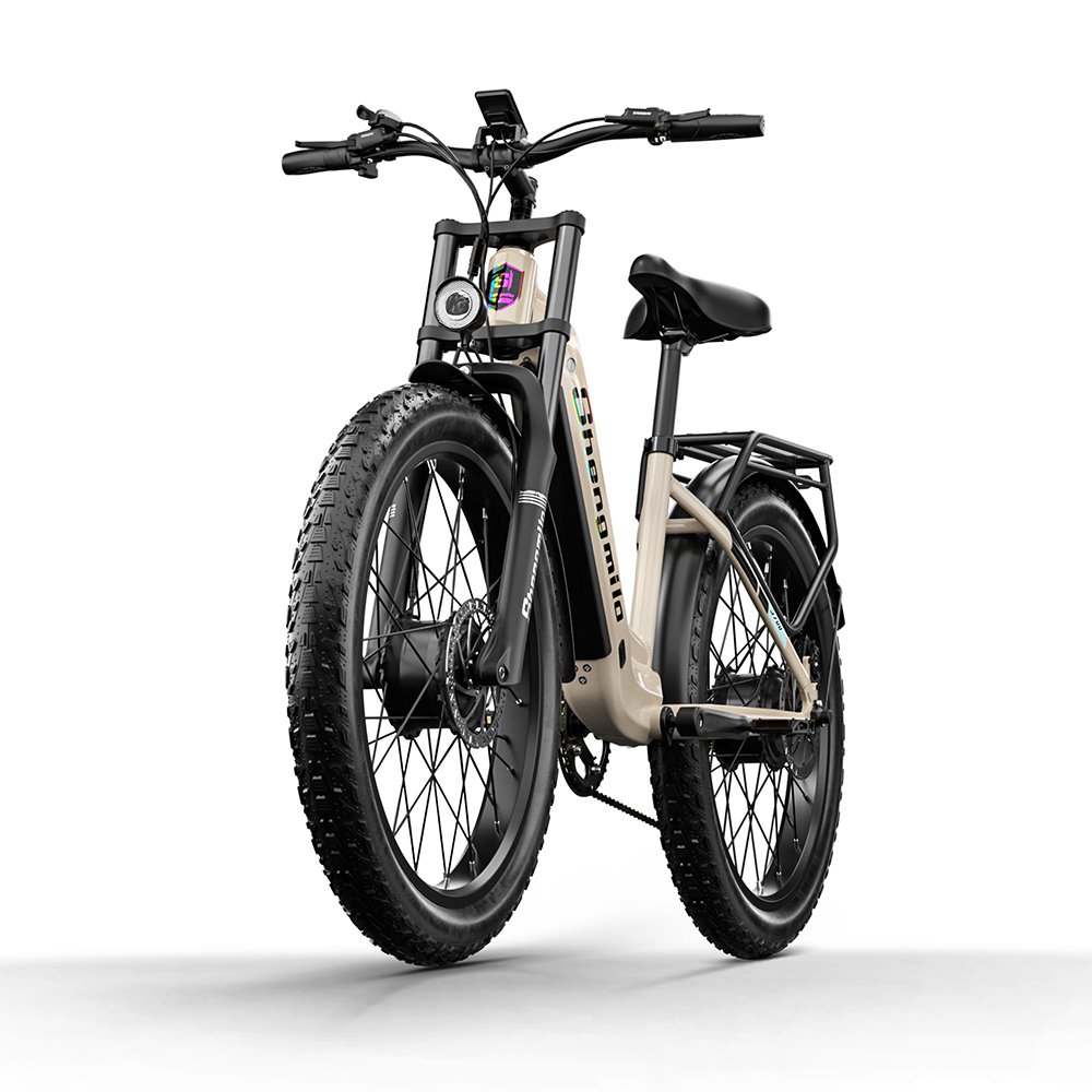 OEM ODM Dual motor 1000W *2 snow tire adults electric bicycle Shimano 7 speed 45KM/H oil brake S700 ebike for Mountain City Use