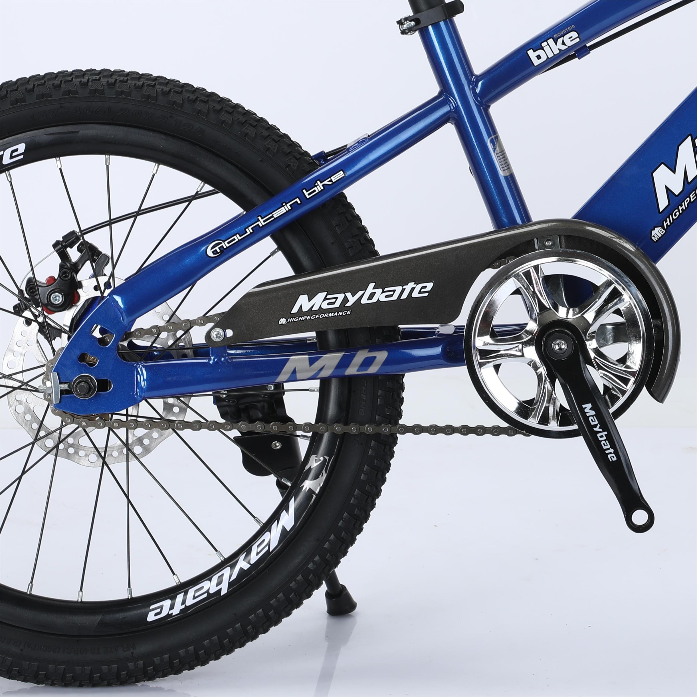 HUANLANHG High Quality Steel Bicycle Single Speed Mountain Bike with Disc Brake and Ordinary Pedal Manufactured in China