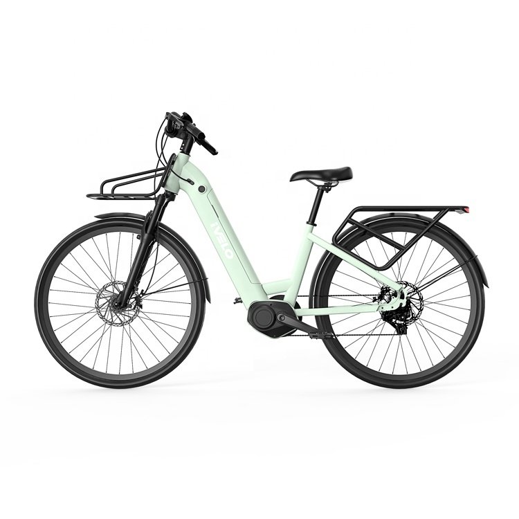 Swappable Battery 36V 13Ah 500W Electric City Bike 700C Commuting City Ebike for Ladies Bicycle