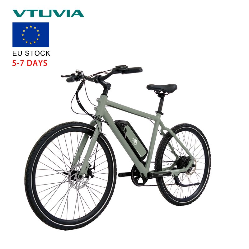 EU Warehouse Vtuvia Wholesales 250w 36v Ion Lithium Battery Electric City Bike Bicycle Bike Factory For Adults From China