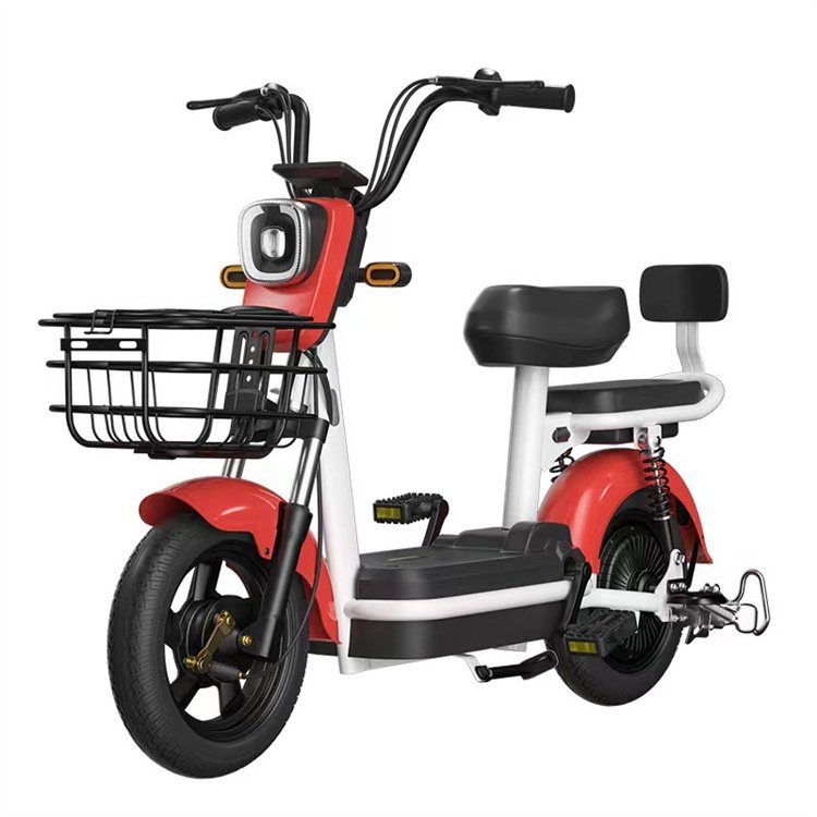 Cheap Price 350W Chinese Electric City Bike Bicycle 48V 12Ah Lead Acid Battery E-Bike E Scooter Bike For Sale