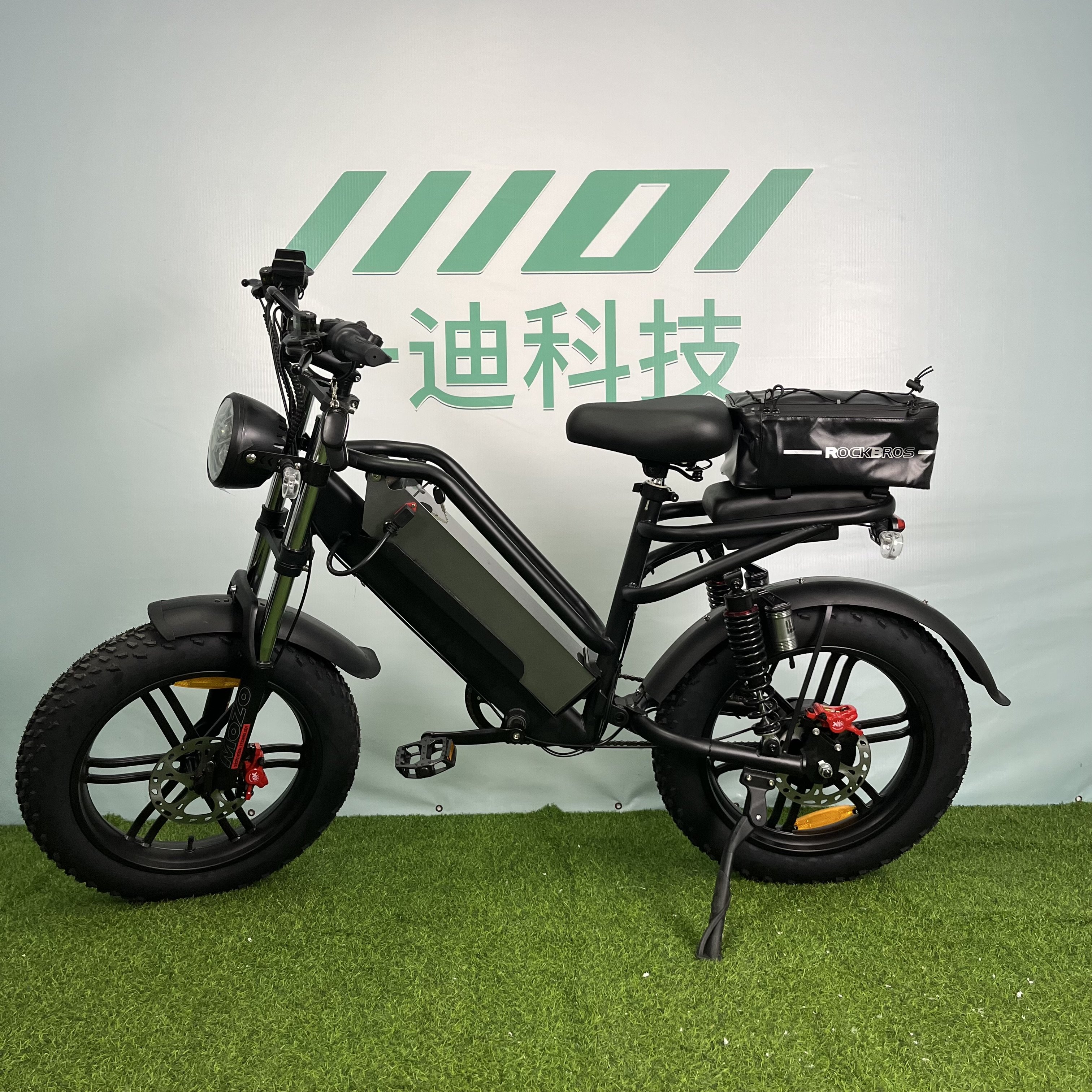 Fat Tire E Bike New Solution Electric Full Suspension Electric Fat Tire City Road Ride Bike 20inches