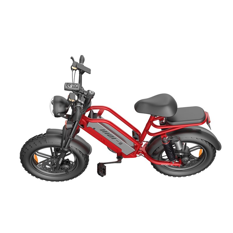 Fat Tire E Bike New Solution Electric Full Suspension Electric Fat Tire City Road Ride Bike 20inches