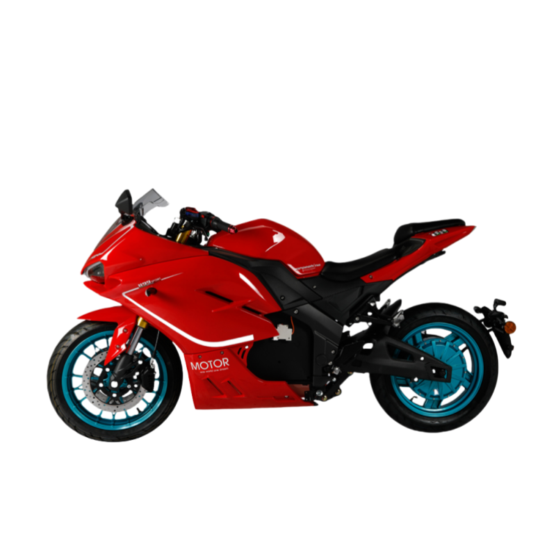 EEC 5000W 72V Brushless Motor 120km/h Adult Electric Racing Sportbike with Lithium Battery New Fredom Racing Motorcycle