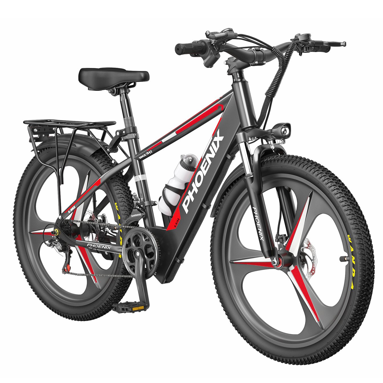 EU Warehouse 400W City Electric Bicycle 48V 15AH 18A 24 26 Inch Electric Mountain Bike Adult Electric Bicycle