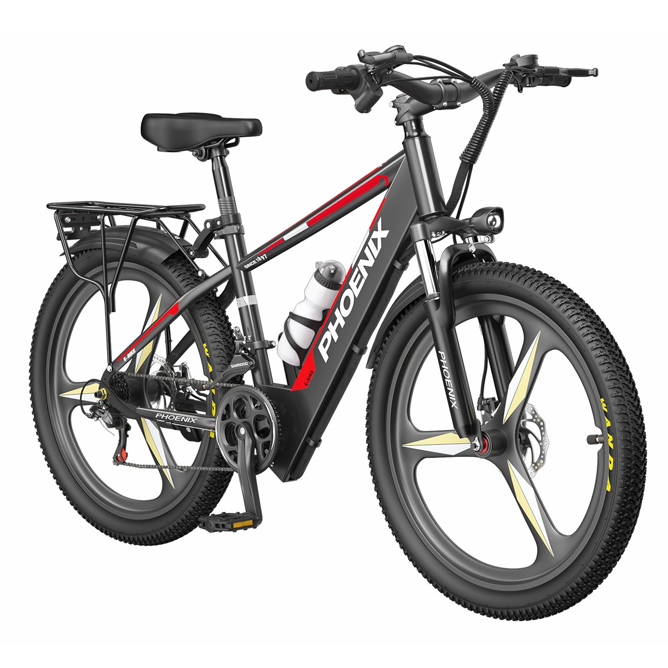 EU Warehouse 400W City Electric Bicycle 48V 15AH 18A 24 26 Inch Electric Mountain Bike Adult Electric Bicycle