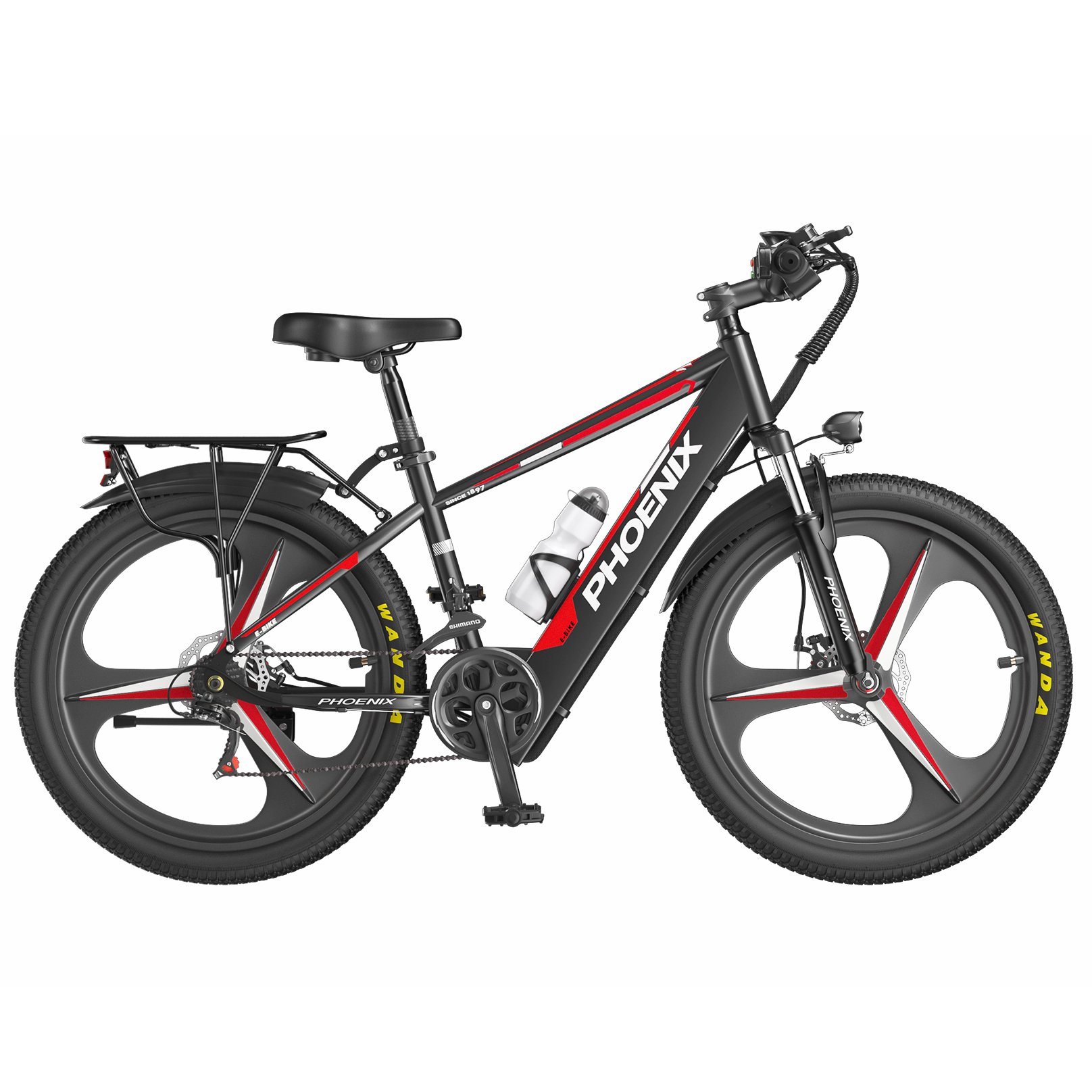 EU Warehouse 400W City Electric Bicycle 48V 15AH 18A 24 26 Inch Electric Mountain Bike Adult Electric Bicycle