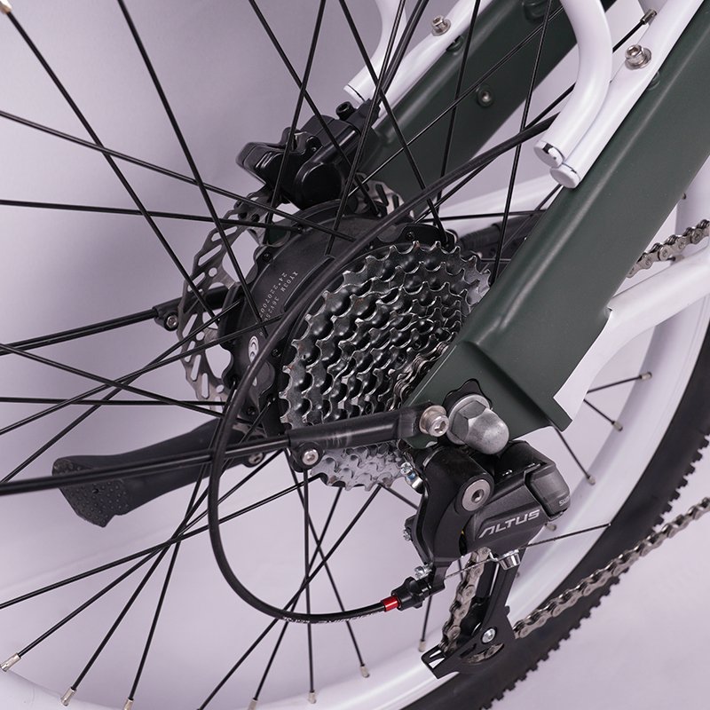 24 Inch Electric City Bike 15Ah Lithium Battery Long Range Ebike 250W 500W Electric Bicycle