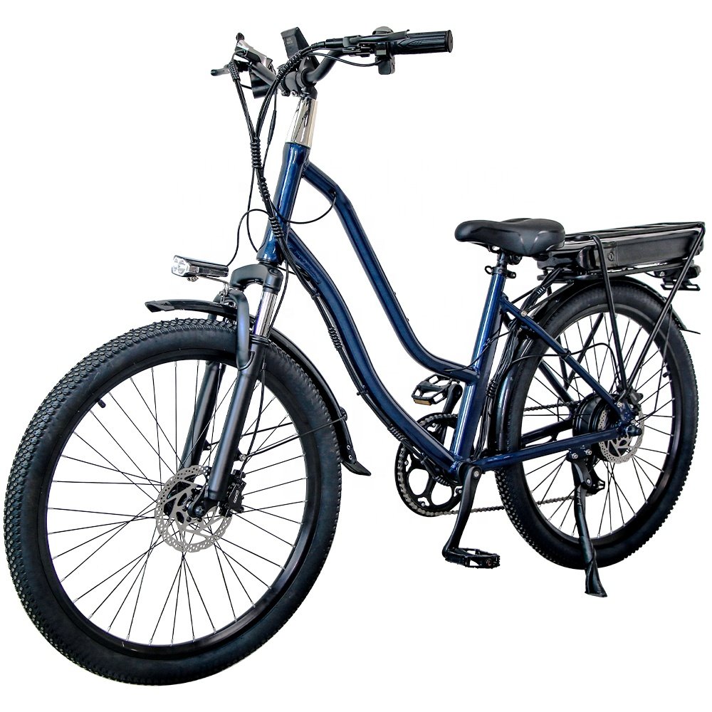 500w 48v 15Ah Lithium Battery Electric City Bicycle Electric Aluminum Alloy Mountain Bike 26 Wheel Size Electric Hybrid Bike