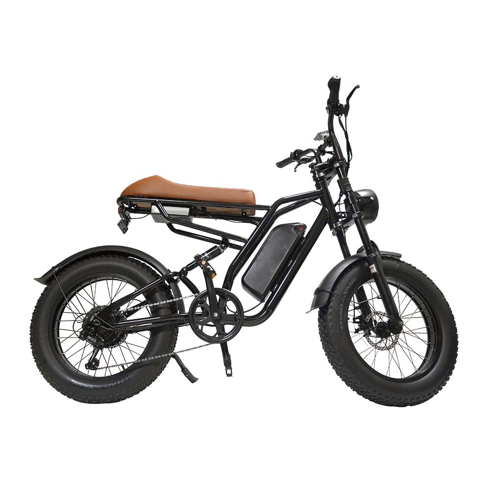EU warehouse ALUCARD M1 1000W48V15.6Ah 26 inch fat tire city bike Electric retro Mountain Bike for big size adult