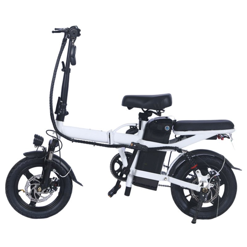 Factory Wholesale 14-inch Folding Electric City Bike 400W 48V 10ah 20ah Single Speed Aluminum Frame Foldable EBike